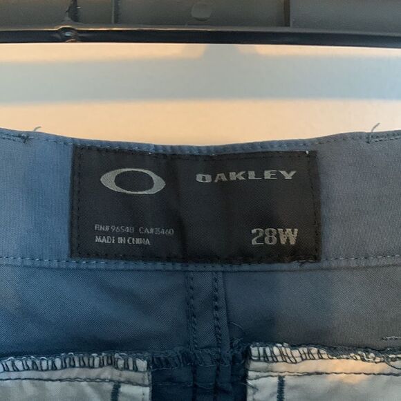 Oakley EUC blue shorts Size 28 - Picture 2 of 5